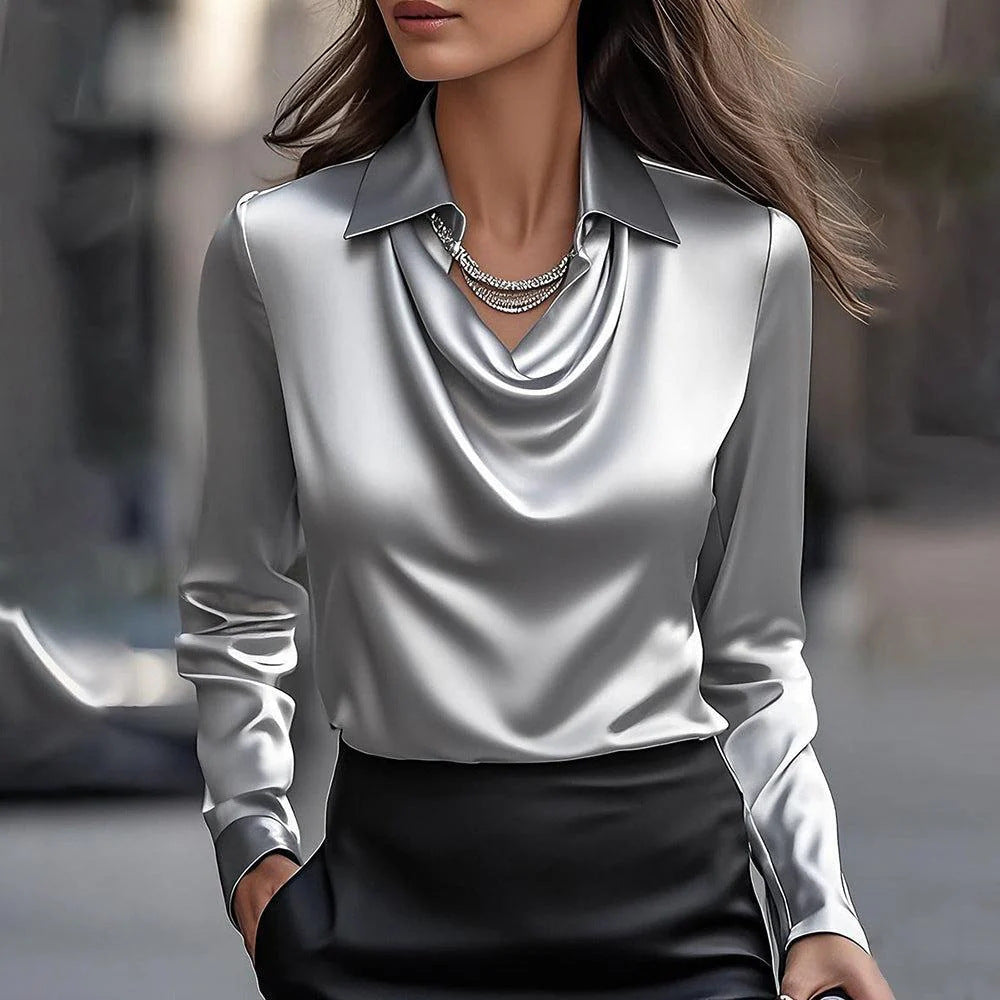 【S-3XL】✨【40-100 kg】Nuevo top de seda helada de moda para mujer 2026, cómodo y refrescante