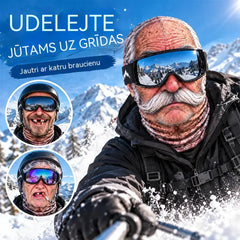 🔥😎 Jautra 3D sejas maska – silta izmantošanai ziemas sporta aktivitātēs brīvā dabā