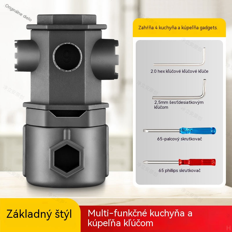 🔧Univerzálny nástroj na demontáž jadier ventilov kuchynských a kúpeľňových batérií