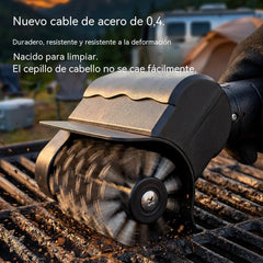🔋🧹 Cepillo eléctrico inalámbrico para limpieza de barbacoas – batería de litio, multifuncional y fácil de usar 🔥🍖