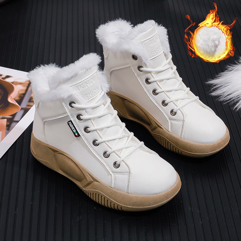 【Nuevas llegadas para otoño e invierno】Botas altas tipo Martin de cuero de alta calidad