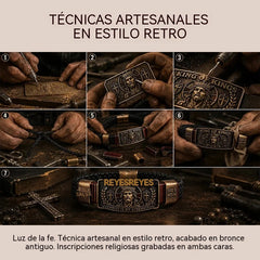 ✨Pulsera cristiana ajustable, un recordatorio constante para mantener la fe y la esperanza.