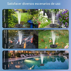 💥Fuente de agua alimentada por energía solar
