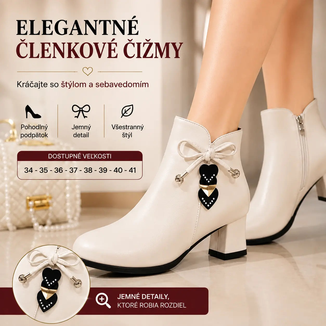 🔥【Veľkosti 34-41】👢Dámske mäkké čižmy s bočným zipsom, jeseň a zima 2026