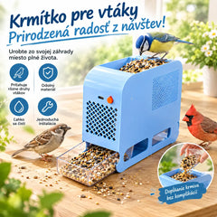 Čistič vtáčieho krmiva: rýchlo odstraňuje prázdne šupky a zabezpečuje čistejšie krmivo.