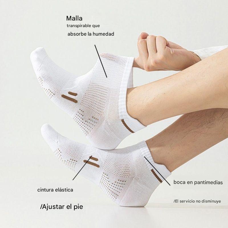 🧦【Paquete de 10 pares】🧦Nuevos calcetines transpirables, antibacterianos y resistentes al olor para hombre, primavera/verano 2026.
