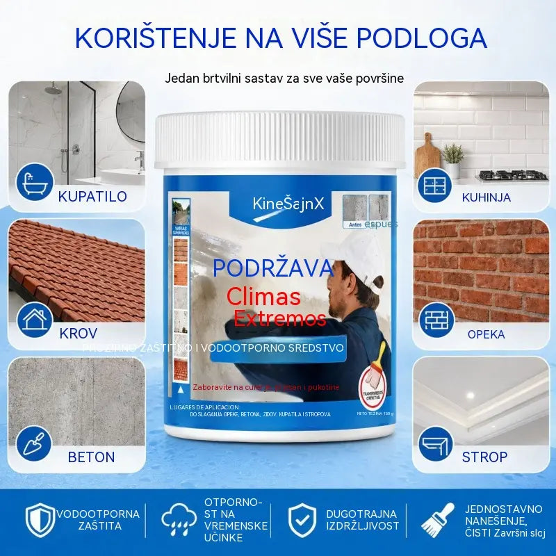 Višeslojno vodootporno zaštitno brtvilo za popravak