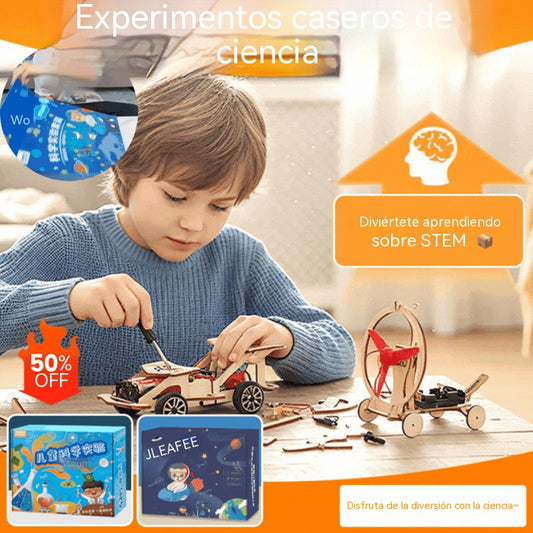 🧩 Juguetes tecnológicos creativos para armar: Construye y aprende con componentes electrónicos, educación STEM divertida para niños 🚀📦🧩