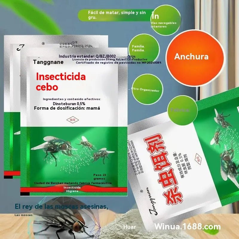 🦟【10 bolsas】Una herramienta mágica antiinsectos para granjas, un paquete puede durar medio año