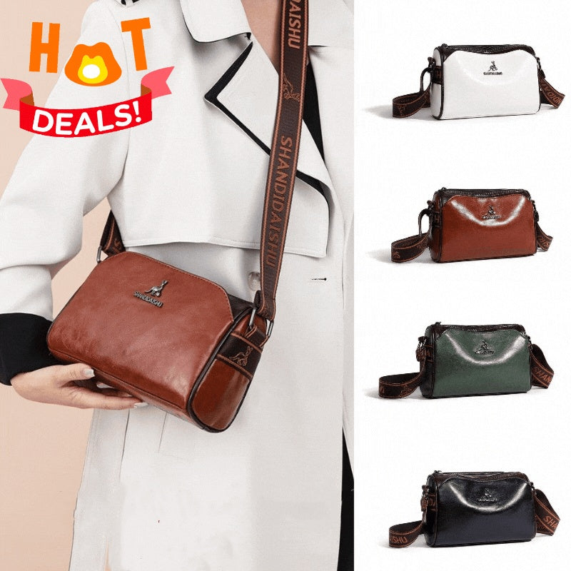 🔥50% de descuento👜 Bolso de mano de piel suave de gran capacidad, bolso de hombro para mujer