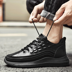 【38-48】Zapatillas italianas de lujo con estampado de cocodrilo
