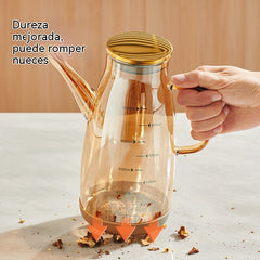 🏠🍴【600ml】Botella dispensadora de aceite con boquilla antigoteo