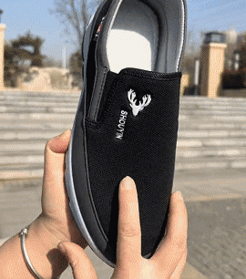 🔥Nueva llegada de primavera] Mocasines de lona antideslizantes para hombre