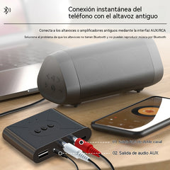 🎶📱 Receptor de música Bluetooth NFC, receptor de señal de altavoz