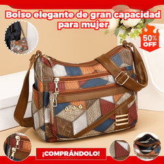 👜🔥🔥Bolso de hombro a juego de color de cuero suave de PU de nueva moda