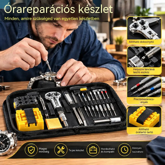 [72 részes készlet] Órajavító szerszámkészlet