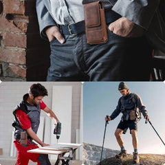 🔥 Funda para Móvil con Clip para Cinturón – Cierre Magnético, Resistente y con Ranura para Tarjetas