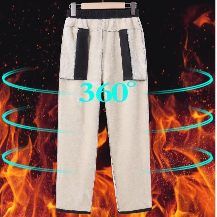 【XL-7XL】❄️ Pantalones de invierno forrados de lana, cálidos, elegantes y cómodos para mujer.
