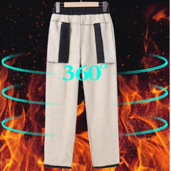 【XL-7XL】❄️ Pantalones de invierno forrados de lana, cálidos, elegantes y cómodos para mujer.