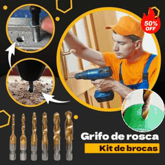 🔥【Compra 6 y obten 6 gratis】🧰🔩 Juego de brocas multiusos