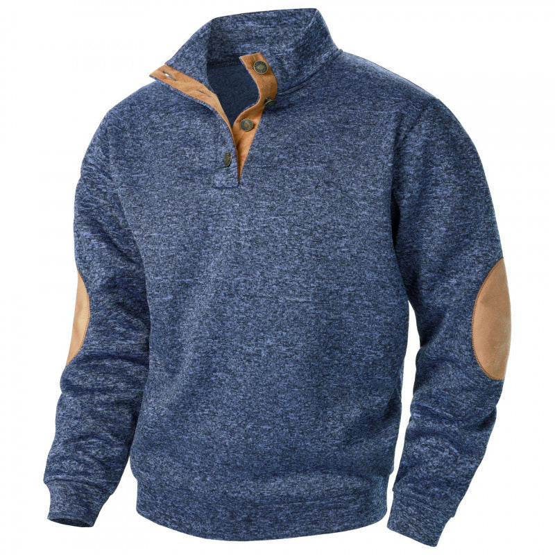 🔥【Especiales de otoño】💥Nueva sudadera de cuello alto para hombre