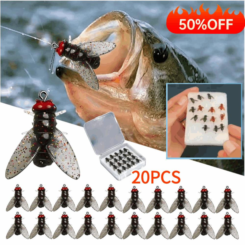 🔥【Compre 20 y obtenga 20 gratis】Cebo para moscas biónico (20/40 piezas)