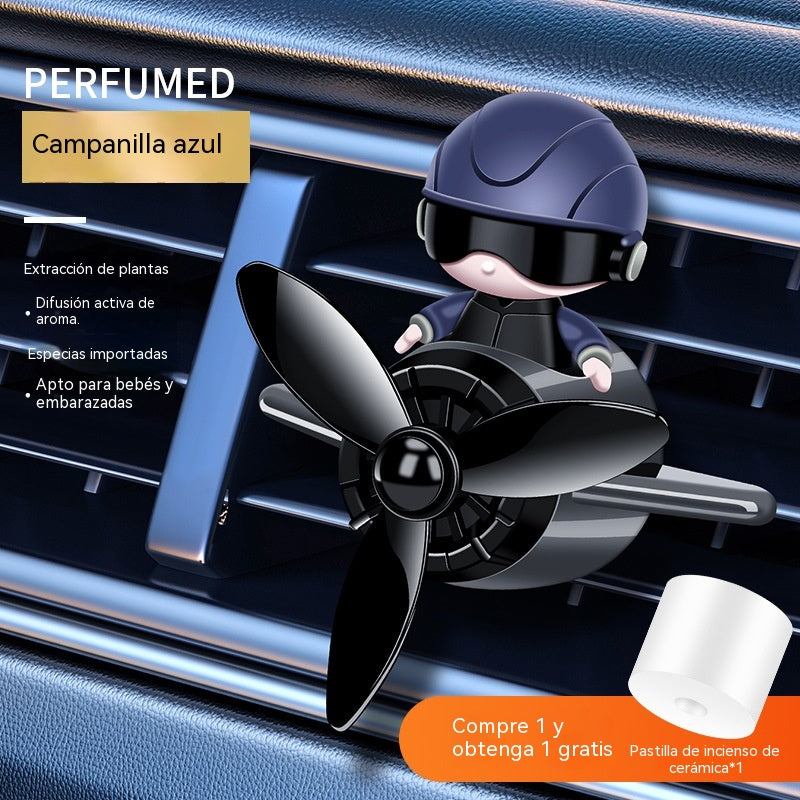 🔥【Compra 1 y llévate 1 gratis】🚁 Difusor de aromas para el coche «Little Plane»