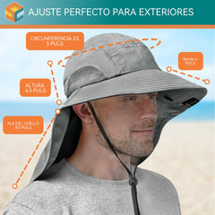 🔥Sombrero protector universal para pesca al aire libre