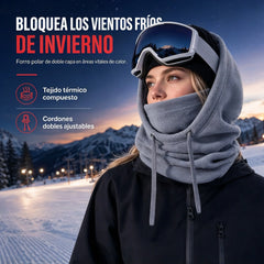 ❄️🧣 Téli polár balaclava | Vastag, szélálló arcvédő síeléshez, kerékpározáshoz, motorozáshoz és szabadtéri használathoz 🏍️🚴‍♂️