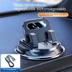 🎯 50% KEDVEZMÉNY MINDENRE! Forgatható telefontartó – Biztonságos műszerfalra rögzítés, nagy tapadású gumi 🧭🔄 【Minőség garantált】