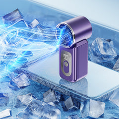 ❄Ventilador portátil de alta velocidad con sistema de superrefrigeración.