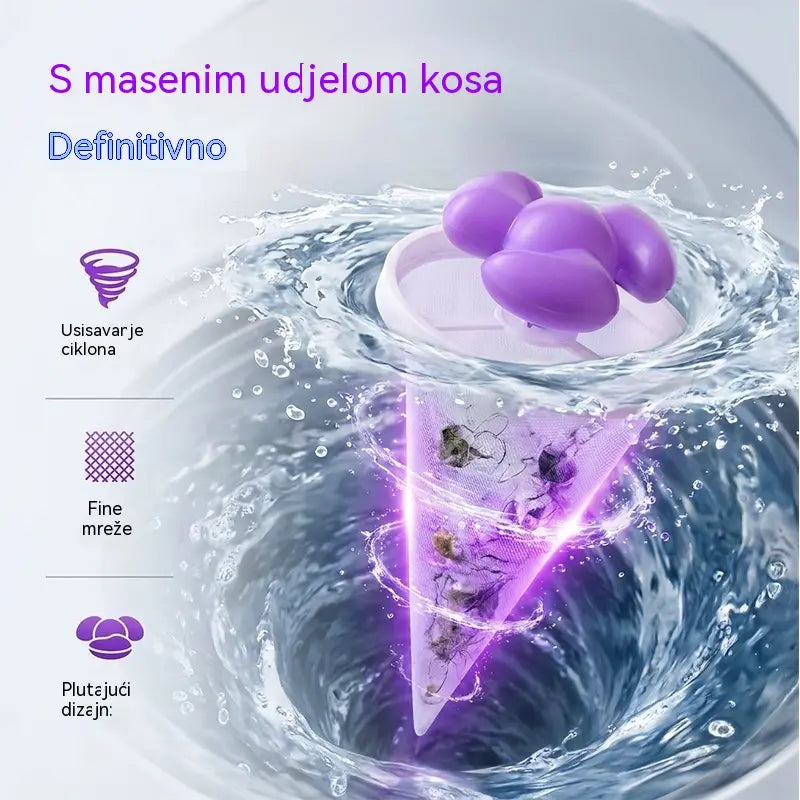 🌀Pakiranje od 6 komada, 23 eura✨ Filter s plovkom za perilicu rublja – Učinkovito filtrira dlačice, kosu i dlake kućnih ljubimaca sa svakim pranjem 🧺