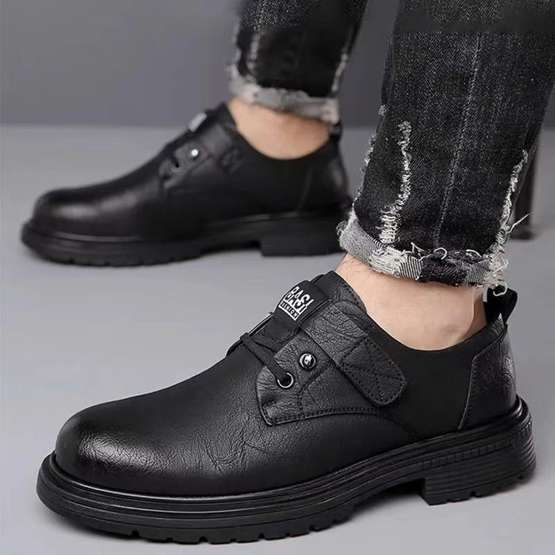 【39-44】 Zapatos de negocios casuales de cuero para hombres.