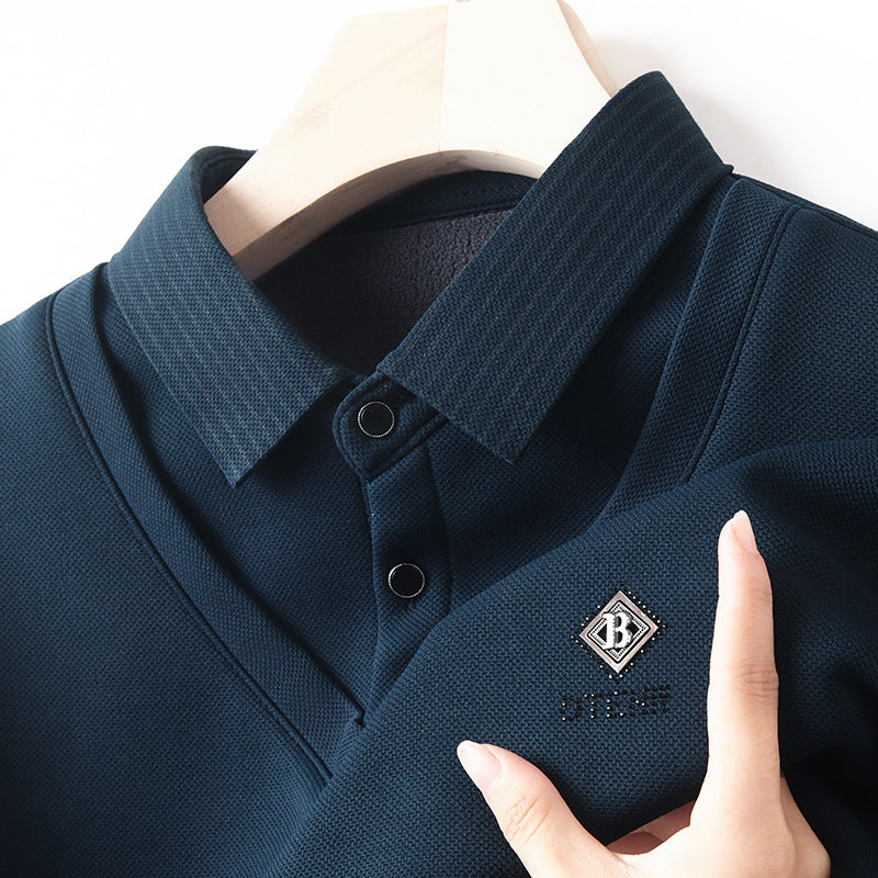 👔Predaj na konci roka🔥【M-4XL】Mužský prémiový kašmírový dvojdielny teplý top všetko v jednom