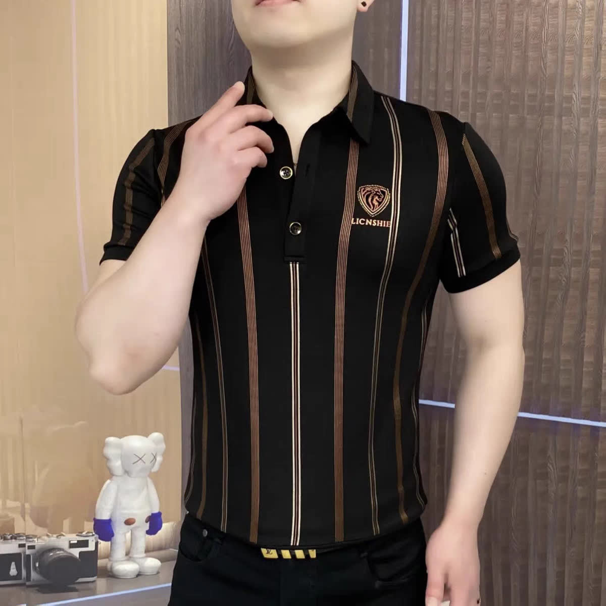 【🔥Oferta especial】👕‍♂️ Polo elegante con solapa para hombre