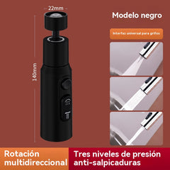 🚰🔥Boquilla de Filtro para Grifo con Giro de 360°