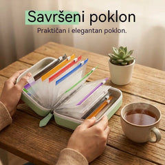 (14 stranica) 💊 Vodootporna torba za lijekove – Prijenosna torba za lijekove i pribor, pogodna za putovanja, dom i svakodnevnu upotrebu.