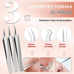 【Compra 1 y llévate 1 gratis】💓Descuento de último día💥Juego de herramientas de grado médico para eliminar puntos negros