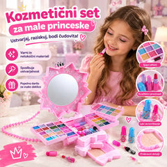 💄 Ponuda ograničenog trajanja: Uštedite 49%! ✨ Perivi set za šminkanje princeze: Sigurna i netoksična igračka za šminkanje dizajnirana posebno za djecu 👸