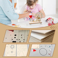 🧩 Juguetes tecnológicos creativos para armar: Construye y aprende con componentes electrónicos, educación STEM divertida para niños 🚀📦🧩