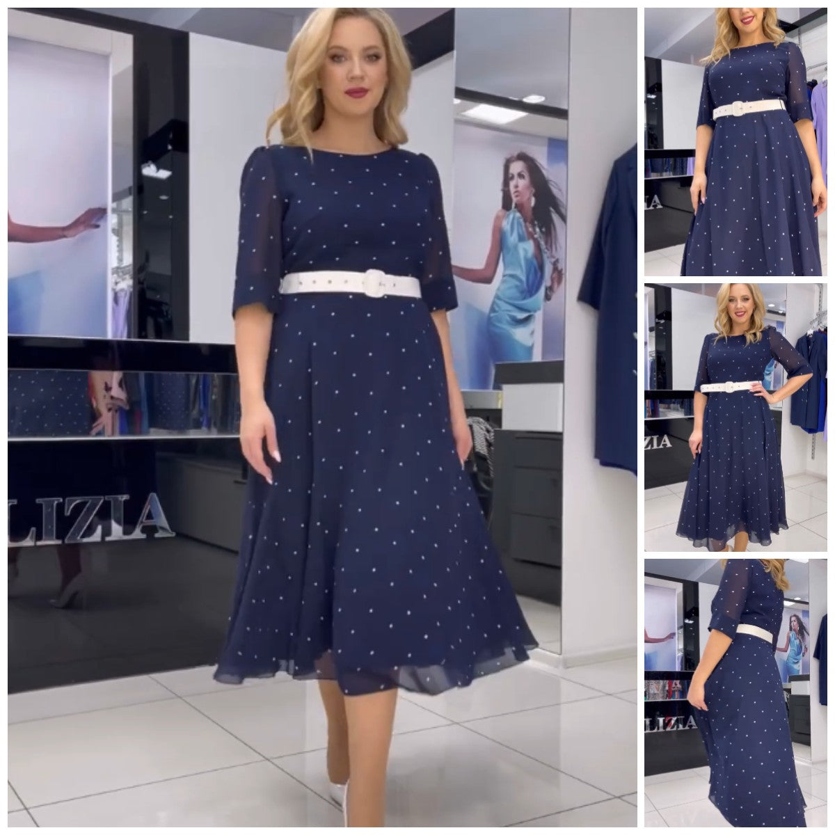 【S-5XL】❤️Nuevo vestido elegante de lunares de primavera 2025