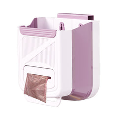 🗑️🚪Cubo de basura plegable colgante para cocina, cubo de basura colgante para puerta de armario doméstico