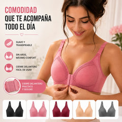 ❤️【Paquete de 3】⭐【40-90KG】Sujetador push-up de alta calidad, sin costuras, moderno y sexy, previene la flacidez