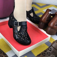 🥰🔥【35-41】Sandalias de mujer nuevas 2025 con tacones gruesos y suelas suaves.