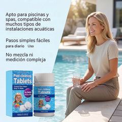 30%OFF🔥Compre 1 y obtenga 1 gratis（2 botella）Pastillas efervescentes para la limpieza de piscinas