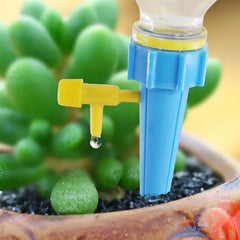 🌺【24 piezas】🌹🍂Sistema de riego por goteo automático, ideal para plantar flores, perfecto para jardines y plantas en macetas.