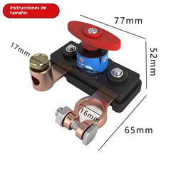 🔋🚗Interruptor de desconexión de la batería del coche