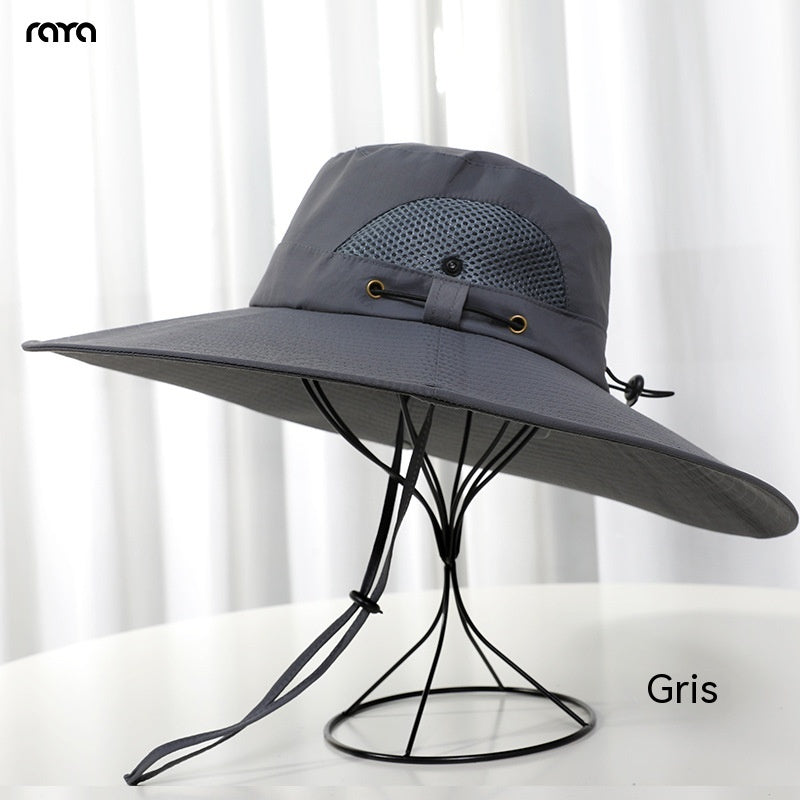 🔥【Compra 1 y llévate 1 gratis】👒Sombrero de pescador para exteriores de verano, sombrero de protección solar para pesca