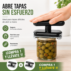 ☀️🔥Compre 1 y obtenga 1 gratis（2 piezas）🔧✨ Abridor Multifuncional Antideslizante – Abre Botellas y Latas sin Esfuerzo 💪