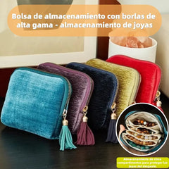 🔥【Compra uno y llévate otro gratis】💍✨Nueva bolsa de almacenamiento de joyas de alta gama con múltiples capas